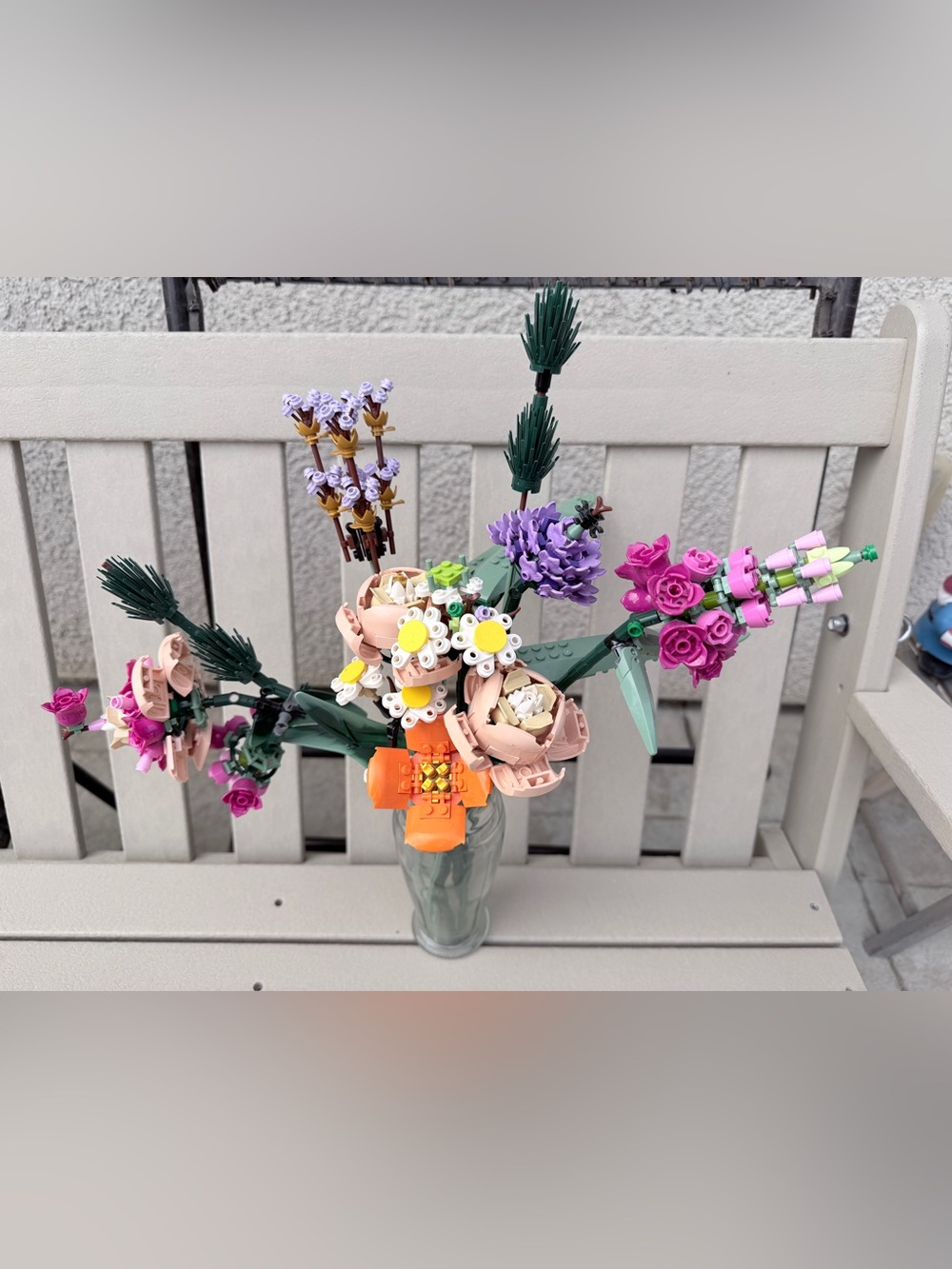 LEGO Pastel Floral Bouquet Home Accent - Pink, Purple & Green LF14